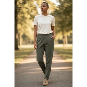 NWT Eddie‎ Bauer Departure Ankle Pants Womens XL Lightweight Moisture Wicking